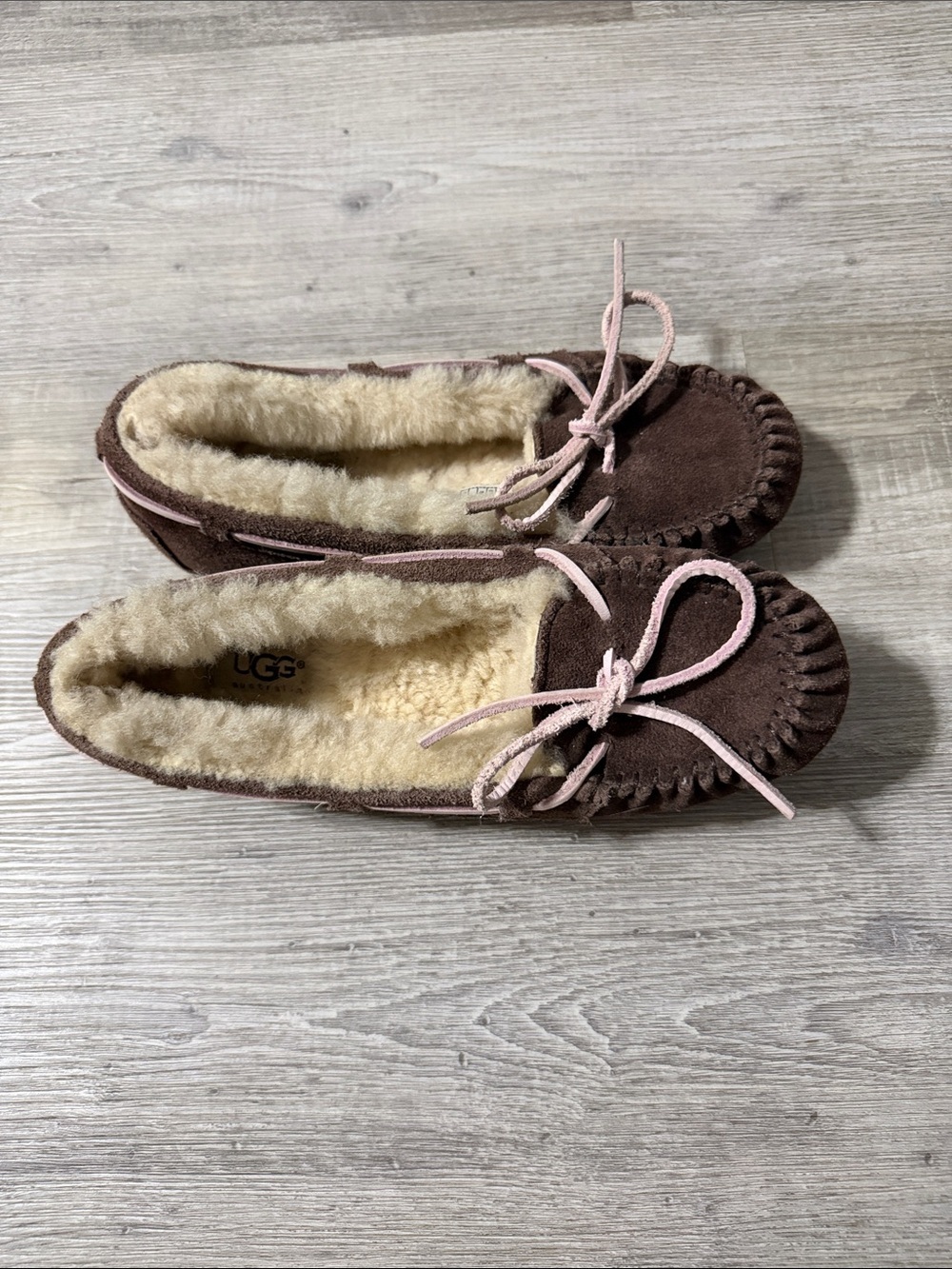 Women’s UGG Dakota moccasin slippers